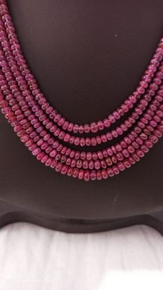 Supernatural 623 Ct Fine Quality Ruby Natural Smooth Gemstone Necklace Stone : Ruby Natural Shape :- Smooth rondelle Necklace - 19 inch Size :- 4 mm to 6 mm Weight :- 623 carat Polish :- Handmade color - red makes a great gift for your loved ones. Click below to see live stock: https://www.etsy.com/au/shop/ShakugemsStore?ref=search_shop_redirect If for any reason you are not satisfied with your purchase. You can return it for a full refund within 5 days (If you want maximum or minimum quantity o Rondelle Necklace, Carnelian Bracelet, Necklace Stone, Gemstone Beaded Necklace, 108 Bead, Drop Beads, Cord Necklace, Natural Shapes, Natural Ruby