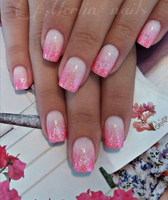 Merlin Nails, Power Nails, Ombre Nail Design, Shellac Nail Designs, Nexgen Nails, Crazy Nail Designs, Cute Summer Nail Designs, Makeup Nails Designs, Nails Cute