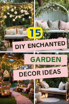 garden decor ideas that are easy and cheap