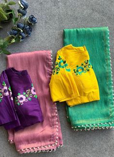 Saree With Embroidery Blouse, Blouse Indian Saree, Choli Blouse Design, Weaving Fabric, Cotton Saree Blouse Designs, Cotton Saree Blouse, Blouse Indian, Sari Design