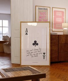 Trendy Wall Art Prints, Playing Card Print, Retro Bar Cart, Journal Business, Furbish Studio, Social Branding, Cart Decor, Retro Bar, Bar Cart Decor