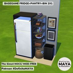 the sims 4 nocc / mod - free kitchen is displayed