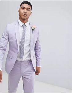 Suits for Men light purple, Men Suits 2 piece, Slim fit Suits, Two Button Suits, TUXEDO Suits, Dinner Suits, Wedding Groom suits, Bespoke For Men (PLEASE CHECK THE SIZECHART CAREFULLY BEFORE PLACING AN ORDER)  Important Sizing Info - This suit Is slim Fit, It Means That if you Have A Muscular body you Should Consider One size up For Your Desired Fitting. This Light Purple Fashion 2 piece  suit Is Perfect For every one Who Loves formal Suits. This Designer Suit will be Handcrafted Specially For You only after You Place an Order. Fabric:- Terry Rayon Premium Includes:- Coat Pants And A Free Complementary Gift. Note - These Men Suit / Jacket / Kurta Pajama / Indo Western dresses will be Specially hand crafted for you. This is the Only Reason that These Products are non-returnable (Any Kind of Lavender Suit, Purple Tuxedo, Dinner Suit, Purple Suits, Formal Fashion, Wedding Suits Groom, Groomsmen Suits, Prom Suits