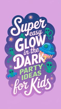 The complete guide that lists everything you need to plan and host the most epic neon party for kids, tweens or teens. The neon birthday party that everyone will be talking about for years to come. Neon party food, neon party decorations, the best black lights, neon make-up, the best games to play at a neon party, neon accessories, ideas for a neon party, neon make-up ideas, neon party pinata, teen birthday party ideas, kids party planning ideas