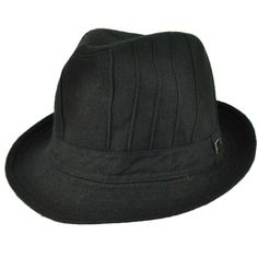 Description:This fedora hat features a stripes through out. Fedora is One Size Fits MOST. Authentic Merchandise. Officially Licensed Product. ColorBlack Material:20%Wool 80%Viscose Style:Brand Size:One Size Fits MOST Closure:Fedora Design on Back: Brand:Ole Team:Fedora Vintage Black Wide Brim Fedora, Black Adjustable Vintage Fedora, Luxury Black Fedora Hat, Vintage Black Brimmed Fedora, Black Artisan Fedora, Diamond Top, Trilby Hat, Fedora Hat, Black Wool