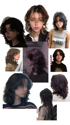 Middle Part Haircut, Grunge Haircut, Ulzzang Short Hair, Hair Inspiration Long, Summer Haircuts, Bangs With Medium Hair, Haircuts For Wavy Hair, Wolf Cut