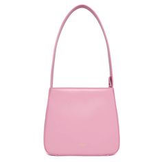 Shoulder Bag Pink, Pockets Fashion, Vegan Handbags, Pink Handbags, Branded Handbags, Recycle Plastic Bottles, Square Bag, Pink Bag, Recycled Plastic