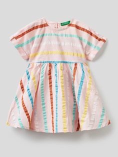 Op Shop, The Kid, Gingham Dress, United Colors Of Benetton, Cotton Dress, Cotton Dresses, Cute Dresses, Childrens Clothes, New Collection