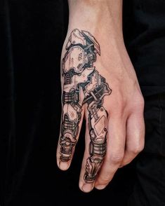 Robotic Tattoo Ideas. There are any references about Robotic Tattoo Ideas in here. you can look below. I hope this article about Robotic Tattoo Ideas can be useful for you. Please remember that this article is for reference purposes only. #robotic #tattoo #ideas Men's Hand Tattoos, Hand Tattoos For Men, Robot Tattoo, Tech Tattoo, Cyberpunk Tattoo, Hand And Finger Tattoos, Biomechanical Tattoo, Tattoo Hand, Symbol Of Strength