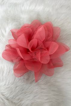 We offer a variety of our fabric flowers, sold in packs or on their own. We have a huge selection to choose from! These are perfect for all sorts of crafts, be it as an accessory to a dress or on a headband! This listing is for our MESH varieties. View our other options below: Variety of Fabric Faux Flowers (Single or Packs) Cherry Blossom Fabric Flower, Flowers Single, Mesh Flowers, Bohemian Flower-shaped Large Beads, Pink Flower-shaped Embroidered Lace Fabric, Flower Shirt, Tiaras And Crowns, Custom Dresses, Faux Flowers