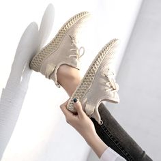 Brand New Women’s Sneakers. Comfy. Very Light. Looks Great And Stylish. Comfortable Beige Sneakers, Casual Beige Sneakers For Spring, Tan Nike Shoes, Superga Platform Sneakers, Tennis Shoe Heels, Panda Shoes, Vans Black And White, Ecco Shoes, Red Sneakers