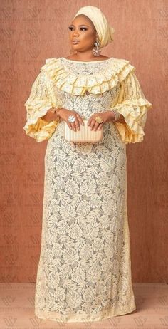 Lace Bubu, Bubu Kaftan Styles, Kaftan Styles For Ladies, African Wear For Ladies, Boubou Styles For Women, Kaftan Styles, African Lace Styles, Long African Dresses