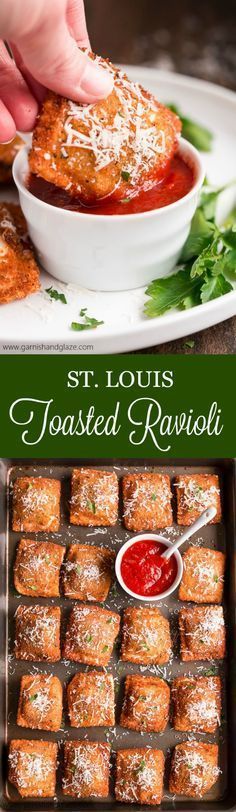 the cover of st louis toasted ravioli