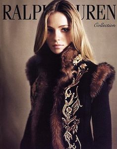 Ralph Lauren Looks, Ethno Style, Fur Leather Jacket, Mode Chic