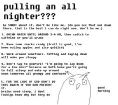 an owl is shown with the words pullin'all nighter? on it