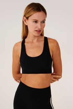 A stylish new addition to our airweight collection, this racer back bra boasts irresistible comfort and contrast stripe detail. Ultra luxe Airweight is feather light and buttery soft on your skin. BEST FOR: hot yoga, barre, Pilates. Model is 5’10” and wears a size small. Light Support Racerback Bra For Yoga, Racerback Yoga Bra With Light Support, Compressive Racerback Bra For Light Exercise, Compressive Racerback Athleisure Bra, Racerback Bra For Pilates, Sporty Racerback Yoga Bra, Compressive Racerback Bra For Pilates, Compressive Light Support Racerback Bra, Athleisure Racerback Bra For Pilates