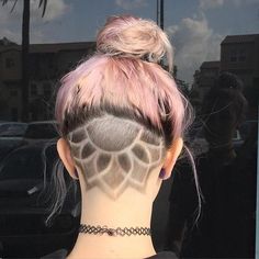 Undercut Hair Designs, Undercut Designs, Undercut Long Hair, Shaved Hair Designs, Hair Barber, Undercut Women, Hair Tattoos, Undercut Hairstyles, Shaved Hair