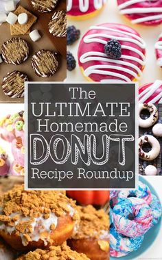 the ultimate homemade donut recipe roundup