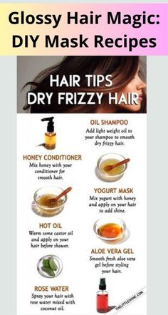 Tips For Dry Hair, Yogurt Mask, Mask Recipes, Fresh Aloe Vera Gel, Using Dry Shampoo, Dry Frizzy Hair, Gradient Hair, Hair Magic