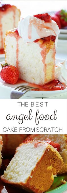 the best angel food cake from scratch