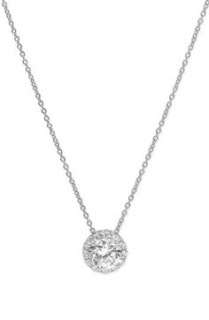 Nordstrom Pavé Pendant Necklace available at #Nordstromweddings. Love this for my wedding day!!! Pave Pendant, Diamond Pendant Necklace, Gorgeous Necklaces, Pretty Jewellery, Silver Diamonds, Modern Jewelry, Diamond Pendant, Wedding Accessories, Wedding Favors