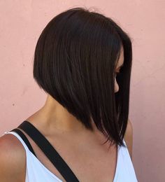 Choppy Layers For Long Hair, Long Lob Haircut, Angled Bob Haircut, Long Lob, Half Up Hairstyles, Long Angled Bob, Haircuts To Try, Angled Bobs, Short Hair Back