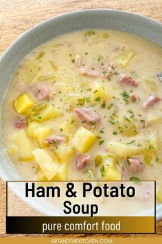 Ham and Potato Soup is a classic comfort food recipe that is easy to make, hearty, and so delicious! A great way to use up leftover ham. you are looking for an easy weeknight dinner or a cozy winter soup, creamy ham and potato soup is a recipe that everyone will love.