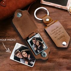 customized valentine gifts Personalised Valentines Gifts For Him, Boyfriend Personalized Gifts, Keychain Leather, Leather Photo, Engagement Ornaments, Express Your Feelings, Deeper Meaning, Photo Keychain, Valentines Day Gifts