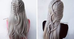 Easy Hair Updos, Personal Grooming, Followers On Instagram, Social Art, Beautiful Braids, Hair Braiding, Advanced Style