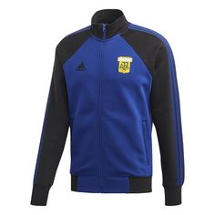 La esencia de campeones. esta campera adidas argentina icon lleva el adn del flamante pasado de la selección argentina. lleva un escudo clásico tejido en el pecho que celebra una era dorada. su tejido de felpa suave hace que el frío sea cosa del pasado. Argentina Icon, Kit Adidas, Jersey Collection, National Football Teams, Long Sleeve Jersey, Football Team, Motorcycle Jacket