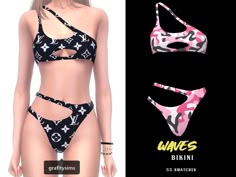 Sims 4 Cc Bathing Suit, Mods Sims 4, Clothes Cc, Cc Clothes, Sims 4 Download, Free Sims 4, Sims 4 Game Mods, Sims 4 Expansions, Tumblr Sims 4