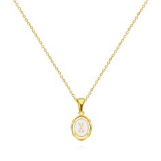 Discover Timeless Elegance Introducing the quintessence of sophistication and style: our Golden Drip Oil Letter Pendant Necklace, tailored for the modern woman. Crafted with precision and care, this exquisite piece embodies grace and exclusivity, making it an essential addition to your jewelry collection. Perfect for banquets, parties, or elevating everyday attire, it’s the ultimate expression of fashion-forward elegance. Product Features Made with high-quality stainless steel and featuring innovative drip oil technology, each pendant showcases a unique letter design, allowing you to personalize your style. The classic O-chain complements the shimmering gold-tone pendant, creating a harmonious and stylish ensemble that's sure to catch the eye. Metal Type: Stainless Steel Necklace Type: Pen Letter Pendant Necklace, Letter Design, Letter Pendants, Steel Necklace, Stainless Steel Necklace, Jewelry For Women, Stainless Steel Chain, Lettering Design, Elegant Fashion