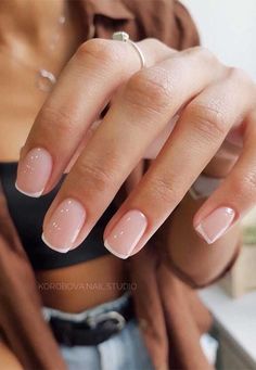 Makeup Nails Designs, French Manicure Nails, Colorful Nail, Casual Nails, Best Nail Art Designs, Shellac Nails, Colorful Nail Designs, Neutral Nails