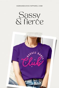 Get ready to slay in style with this Badass Babes Club - GRL PWR Graphic T-Shirt! Perfect for any baddie's casual wardrobe, this shirt exudes girl power and sun-kissed aesthetics. Pair it up with cute summer tops and embrace the latest spring trends. Don't miss out on this must-have summer staple. Grab yours now! Cute Summer Tops, Summer Graphic Tee, Club T Shirt