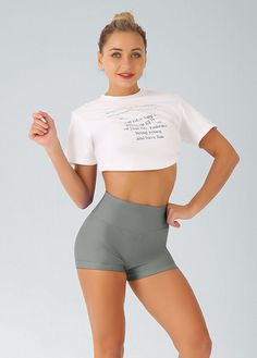 High waisted yoga shorts Elastic closure 85% Polyester, 15% spandex, stretchy, breathable, moisture-wicking and the material is not shiny Various solid color, non see-through fabric, wide elastic waistband, squat proof Strenchy fabric keep in place under big movements, no roll up and down The booty shorts can be worn alone or under dresses. Hand wash cold, no bleach, line dry in shade Perfect for everyday use: yoga, exercise, fitness, dancing, swimming, any type of workout, and daily life Solid Color Athletic Shorts For Yoga, Gray High Stretch Summer Activewear, Moisture-wicking High Stretch Sportswear Shorts, High Stretch Yoga Pants With Built-in Shorts For Workout, Breathable High-stretch Athletic Shorts For Yoga, Moisture-wicking Yoga Athletic Shorts With Medium Support, Summer Gym Athletic Shorts With Contoured Waistband, Sports Yoga Pants With Built-in Shorts And High Stretch, Short Stretch Yoga Pants For Sports