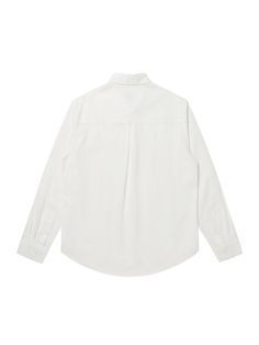 This is a comfortable and refined shirt by SOLEW that is made out of high quality and sturdy material. With distinctive mood of the design and comfortable wear, you can style it for your daily outfit.- Cool touch of linen 100% fabric- Logo embroidery and back loop detail- Minimal and clean mood Classic Linen Tops With Shirttail Hem, Classic Linen Top With Shirttail Hem, White Linen Blouse With Shirttail Hem, Casual White Linen Blouse, Linen Blouse For Work With Shirttail Hem, Modern White Blouse With Placket, White Unstructured Button-up Top, Unstructured White Button-up Top, White Relaxed Fit Blouse With Placket