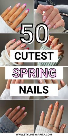 Go for a sophisticated, earthy vibe with olive green nails! 🌿 Perfect for fall. 💖 Save for chic inspo! Simple Spring Nails, April Nails, Spring Acrylic Nails, Spring Nail Trends, Cute Spring Nails, Spring Nail Colors, Spring Nail Art