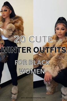 Winter Outfits For Black Women, Movie Character Outfits, Outfit Ideas For Black Women, Outfits For Black Women, Outfits Fo, Dinner Date Outfits, Cozy Sweater Dress, Work Christmas Party