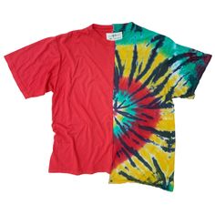 The softest tee you will ever own! This upcycled style is spliced together with repurposed red & rasta colored tie-dye t-shirts. Mega soft with that perfect "worn-in" feel. Handmade in San Diego, CA. Choose your variation from the drop-down menu of this two of a kind tee: pocket (medium pocket) or no pocket (medium). Size: Unisex Medium (with or without pocket) Thanks for shopping the most sustainable form of fashion and diverting clothing from ending up in landfills! Rasta Colors, Two Of A Kind, Sitewide Sale, Vintage Patches, Pop Up Event, Retro Waves, Kids Art Prints, Tie Dye T Shirts, Jacket Sale