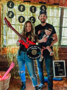 One Rocks Cookies, One Rocks First Birthday Cake, Rock N Roll Birthday Cake, Born Two Rock Birthday Party, Rock And Roll Party Food, Rock And Roll First Birthday Party, Born 2 Rock Birthday Party, One Rocks Birthday Party