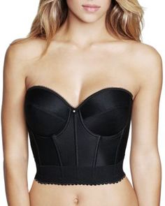 Dominique Intimates Noemi Strapless Bra Bra Measurements, Ideal Shape, Longline Bra, Bra Types, Corset Style, Strapless Bra, Bra Styles, Fitness Fashion, Top Styles