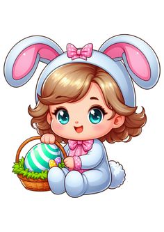 Visite nosso site e tenha acesso a milhares de imagens incríveis. Animal Chibi, Belly Painting, Animated Animals, Cute Easter Bunny, Graphics Fairy, Cross Stitch Baby, 귀여운 동물