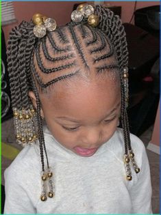 Another back-to-school season is upon! Every morning will get busier when you have to do your child's hair. What better way to enhance the child's cuteness than by using various braided hairstyles? Braids are simple, versatile, and customizable hairstyles. It is a collection of hairstyles including ponytails, buttonless braids, beaded braids, box braids, and more. Anna Hairstyle, Braiding Designs, Kids Braids With Beads, Easy Braid Styles, Toddler Braided Hairstyles, Black Kids Braids Hairstyles, Kid Hairstyles, Twisted Hair, Lil Girl Hairstyles