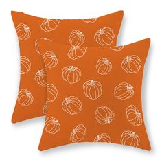 PRICES MAY VARY. Linen 【HIGH QUALITY MATERIAL】2 PC Imported fall throw pillow cover(Not Contains Insert). Made of durable polyester linen material. Orange pumpkin Throw Pillow Case is comfortable to touch and lay on.Not deformed and Not fade. 【DESIGN & SIZE】Soft, hidden zipper allows easy insertion or removal of a cushion, high-end quality and workmanship, All fabric edges of autumn outdoor decor throw pillow cover are sewn with zigzag overlock stitch to prevent fray and ensure durability. Size: Harvest Pillows, Fall Linen, Sofa Bed Couch, Harvest Decor, Fall Pillow, Fall Throw Pillows, Fall Pillow Cover, Bed Couch, Fall Pillows