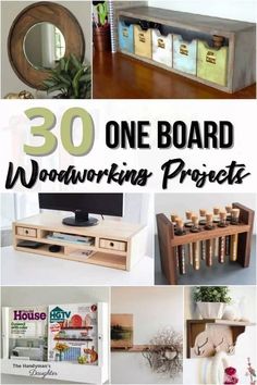 30 one board woodworking projects Carpentry For Beginners, Woodworking Hacks, 2x4 Projects, Woodworking Tools For Beginners, Maker Space, Kreg Jig, Scrap Wood Projects, Repurposed Items, Work Activities