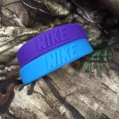 Both Included, 1 Purple And 1 Blue Accessory Wristbands, , I Never Used Them At All After I Bought Them, They Are Made Of Soft Durable Silicone Material, One Size Fits Most Young Teen Boy's & Preteens Size. Cheap Blue Wristband Gift, Personalized Blue Casual Wristband, Sporty Blue Bracelet For Sports, Nike Wristbands, Adjustable Blue Wristband For Sports, Nike Accessories, Blue Accessories, Neck Chain, Kids Nike