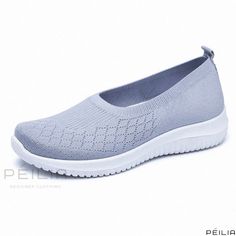 13 Comfortable Gray Slip-ons With Flat Heel, Breathable Synthetic Flat Slip-ons, Comfortable Non-slip Flat Slip-ons, Gray Lightweight Comfortable Walking Shoes, Comfortable Lightweight Gray Walking Shoes, Comfortable Gray Walking Shoes With Removable Insole, Comfortable Non-slip Flat Heel Slip-ons, Gray Non-slip Slip-ons, Gray Flat Walking Shoes