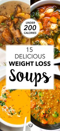 200 Calorie, Resep Diet, Makanan Diet, 200 Calories, Idee Pasto Sano, Diet Keto, Healthy Soup Recipes, Fat Burning Foods, Healthy Soup