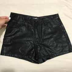 Brand New/Never Worn! Faux Leather High Rise "Erin" Style Shorts From Urban Outfitters. Style Shorts, Leather Shorts, Urban Outfitters, High Rise, Faux Leather, Womens Shorts, Brand New, Outfit Inspo, Leather