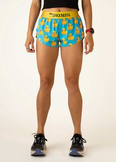 Do you have ChicknLegs? More rubber ducks to add to your collection. These are the perfect shorts for trail running, road racing, and everything in between! The ChicknLegs 1.5" split running shorts are known for their lightweight fabric, ultra soft liners, comfortable waistbands, and funny printed designs. Features: ✔ Soft elastic waistband provides a smooth fit that stays in place ✔ Rear zipper pocket to stash the essentials✔ Black mesh liner offers full coverage and breathability✔ Machine wash Chicken Legs Shorts, Preppy Outfits For School, Preppy School, Rubber Ducks, Split Legs, Chicken Legs, Crop Top Bra, Rubber Ducky, Compression Leggings